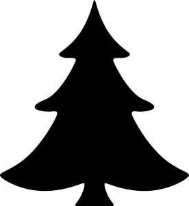 HEYDA 203687546 Motivstanzer groß Tannenbaum