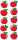 HEYDA 203780728 Stick-Ons-Mix Äpfel 75 x 165 cm