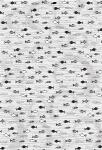 HEYDA 204772731 Motivkarton Fische A4 silberfarben/weiss