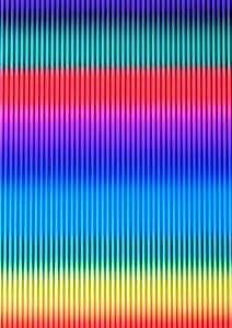 HEYDA 204775899 Bastelwellkarton 50 x 70 cm regenbogen