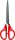 HEYDA 204809423 Büroschere Soft-Touch Colour Code 18 cm Grifffarbe: red