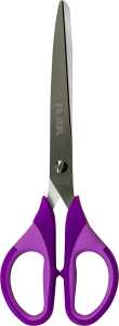 HEYDA Büroschere Soft-Touch Colour Code 18 cm Grifffarbe: purple