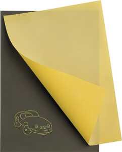 HEYDA Kopierpapier für Fensterbilder Febikopa 50 x 70 cm schwarz/gelb