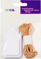 HEYDA 204870733 Geschenkanhänger-Set Packung 95 x...