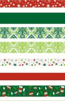 HEYDA 204875658 Faltstreifen-Set Christmas 1 x 30 cm 15 x...