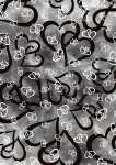 Transparentpapier Emotion Herzen A4 weiss