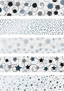 HEYDA 204879096 Transparentpapier Weihnachten Rollen 50 x 70 cm