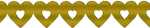 HEYDA Papierspitze selbstklebend Herzen 2 m x 8 mm Papier...