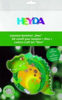 HEYDA 204889188 Laternen-Bastel-Set Dino A4