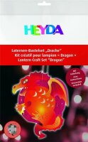 HEYDA 204889189 Laternen-Bastel-Set Drache A4