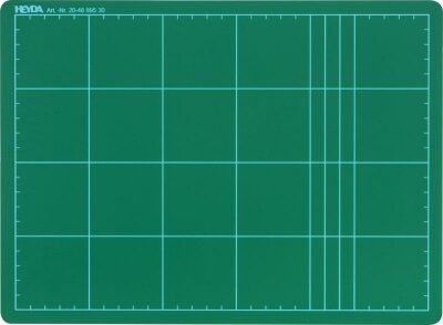 HEYDA 204889530 Schneid-Unterlage 30 x 22 cm grün