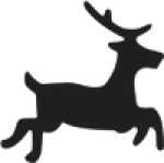 CART-US Motivstanzer Rentier groß 34x35mm 2112055218