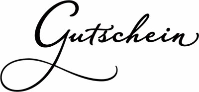 HEYDA 211800360 Stempel Allgemein Gutschein Holz matt lackiert