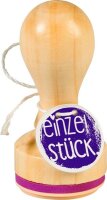 HEYDA 211803033 Stempel Einzelstück Holz matt lackiert