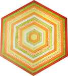 SIZZIX 2118730839 Stanzformen-Set Framelits Plus Hexagons...