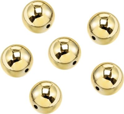 KNORR PRANDELL 212223707 Goldwachsperlen Premium Ø 8 mm Kunststoff goldfarben