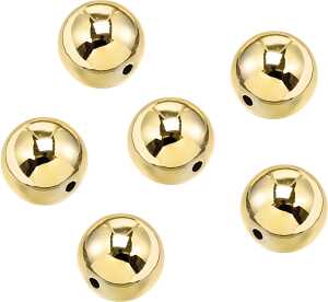 KNORR PRANDELL Goldwachsperlen Premium Ø 8 mm Kunststoff goldfarben