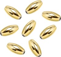 KNORR PRANDELL 212223710 Goldwachsperlen Premium 8 x 4 mm...