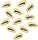 KNORR PRANDELL 212223712 Goldwachsperlen Premium 8 x 4 mm goldfarben