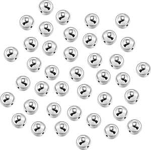 Silberwachsperlen Premium Ø 2 mm Kunststoff silberfarben