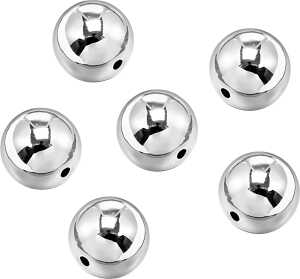 Silberwachsperlen Premium Ø 8 mm Kunststoff silberfarben