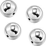 Silberwachsperlen Premium Ø 12 mm Kunststoff...