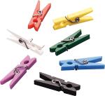 KNORR PRANDELL Miniklammer 25 x 8 mm Kunststoff farbig...