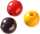 KNORR PRANDELL Holzperlen-Mix Ø 4 mm Buche schwarz rot goldfarben