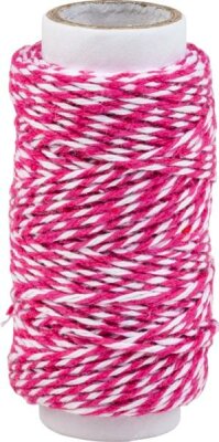 KNORR PRANDELL 2162660013 Dekoschnur 20 m Ø 1 mm 100 % Baumwolle pink