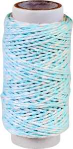 KNORR PRANDELL Dekoschnur 20 m Ø 1 mm 100 % Baumwolle türkis