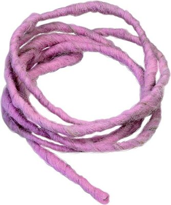 KNORR PRANDELL 216679802 Wollschnur ca. 2 m Wolle Jute rosa