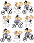 KNORR PRANDELL Dekostreu Hochzeit Hochzeitspaar 2 3 - 35...