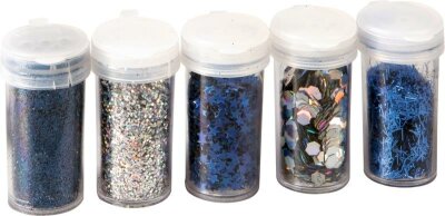 KNORR PRANDELL 218105491 Glitter-Mix Polyester blau