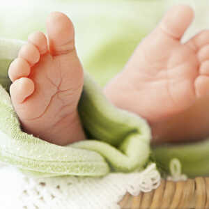 KNORR PRANDELL 218306482 Wachsbild Little Feet 60 x 60 mm