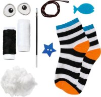 KNORR PRANDELL 218405008 Sockentier-Set Katze Höhe:...