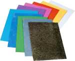 Moosgummi CreaSoft Glitter Sortiment 1 20 x 30 x 02 cm 10...