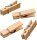 KNORR PRANDELL 218735738 Holzklammer Mini 45 x 13 mm Buche