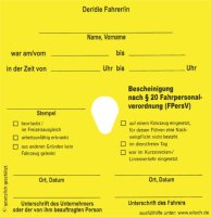 K&E Diagrammscheibe gelb Urlaub/Krankh 8624010