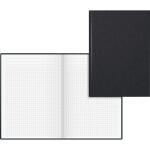 König & Eberhardt Protokollbuch A5 kariert sw
