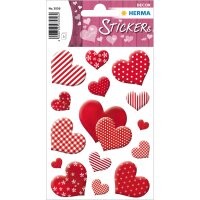 Herma Sticker DECOR Blumen Blümchenherzen 3 Bl