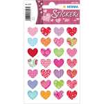 Herma Sticker DECOR Love Bunte Herzen 3 Bl 4008705030571