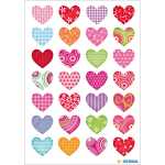 Herma Sticker DECOR Love Bunte Herzen 3 Bl 4008705030571
