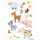 Herma Sticker DECOR Tiere Lieblingstiere 3 Bl