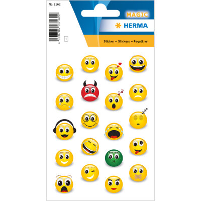 Herma Sticker MAGIC Emojis Stone 1 Bl