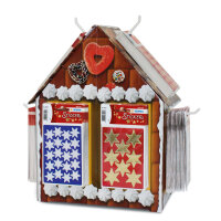 Herma Sticker Display Mix 160 Pack DECOR Weihnachten Lebkuchenhaus Sterne