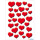 Herma Sticker MAGIC Love Rote Herzen Stone 1 Bl