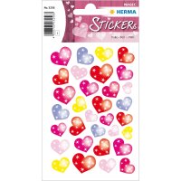 Herma Sticker MAGIC Love Punkteherzen Stone 1 Bl