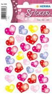 Herma Sticker MAGIC Love Punkteherzen Stone 1 Bl