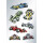 Herma Sticker DECOR Rennautos 3 Bl