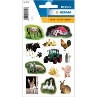 Herma DECOR Sticker BAUERNHOFTIERE